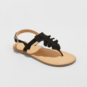 Naomi Ruffle Thong Sandals - Cat & Jack™